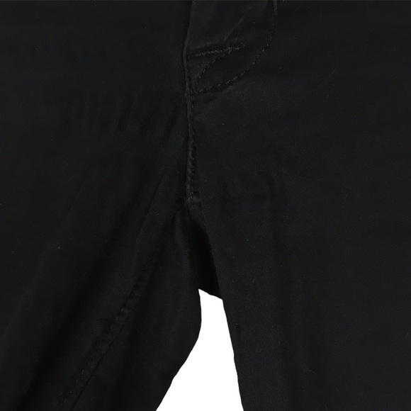 HUDSON Jeans Collin Skinny Slim Fit Flap Pockets Black Stretch Denim Size 24 - Picture 10 of 12